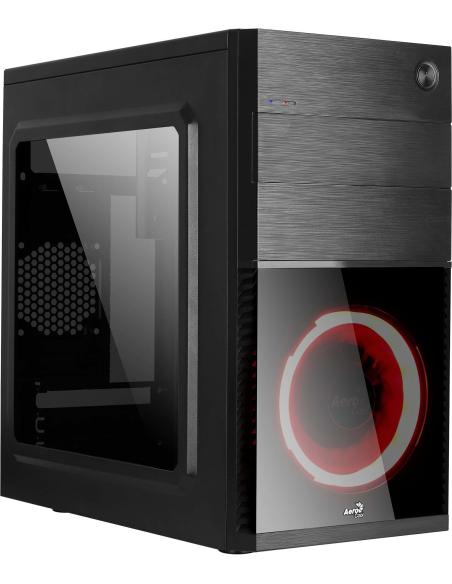 Aerocool CS-105 USB 3.0 Negra/Roja con Ventana