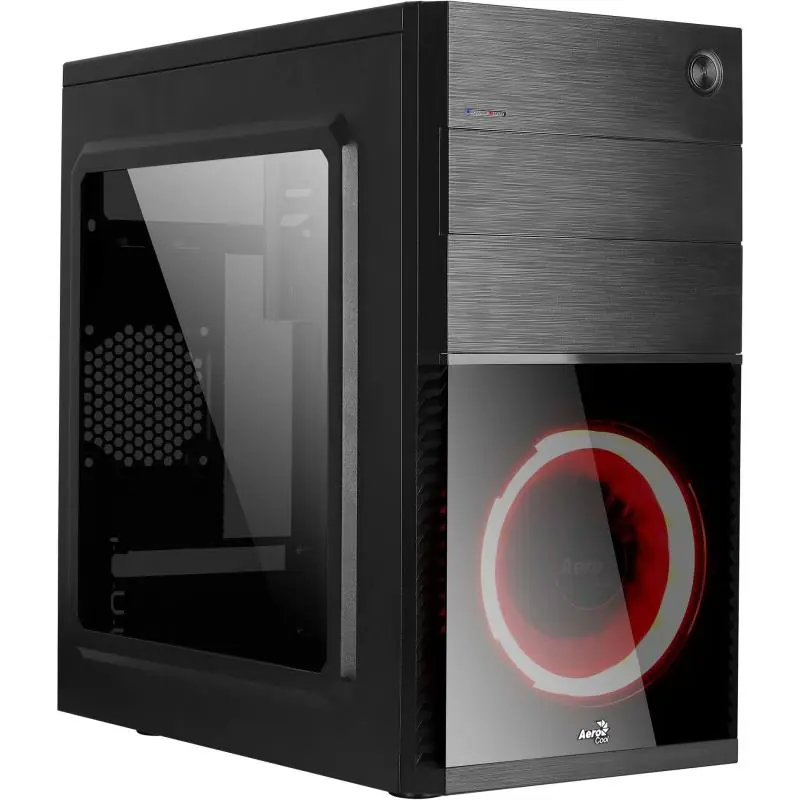 Aerocool CS-105 USB 3.0 Negra/Roja con Ventana