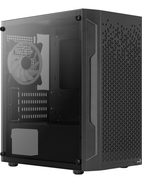 Aerocool Trinity Mini V2 Cristal Templado USB 3.0 Negra