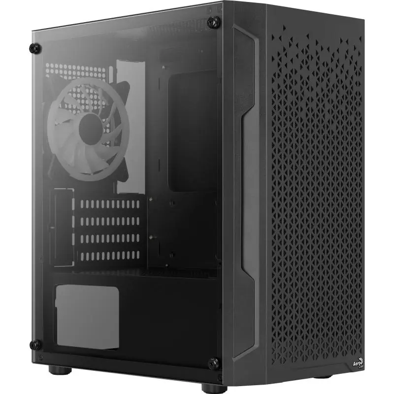 Aerocool Trinity Mini V2 Cristal Templado USB 3.0 Negra