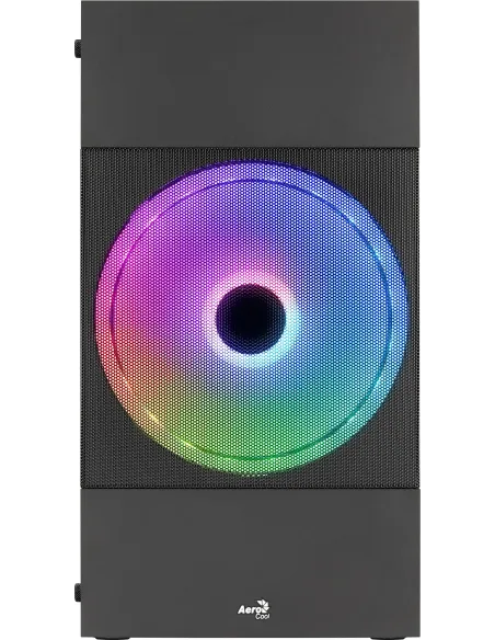 Aerocool Atomic Lite V2 Cristal Templado USB 3.0 Negro