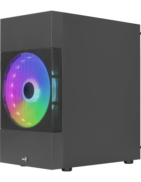 Aerocool Atomic Lite V2 Cristal Templado USB 3.0 Negro