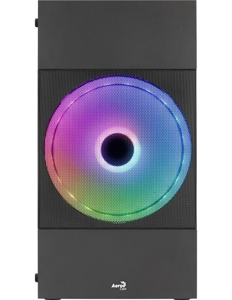 Aerocool Atomic Lite V1 Cristal Templado USB 3.0 Negro