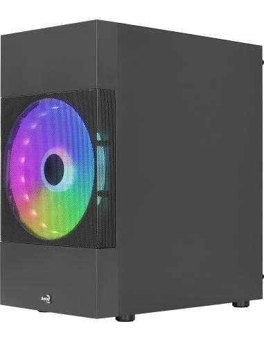 Aerocool Atomic Lite V1 Cristal Templado USB 3.0 Negro