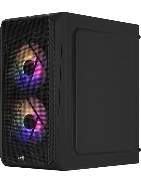 Aerocool CS107V2 FRGB USB 3.0 con Ventana Negra
