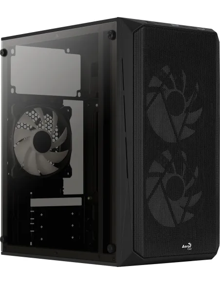 Aerocool CS107V2 FRGB USB 3.0 con Ventana Negra