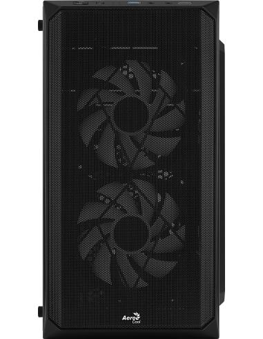 Aerocool CS107V2 FRGB USB 3.0 con Ventana Negra