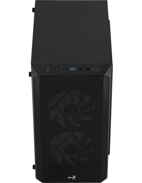 Aerocool CS107V2 FRGB USB 3.0 con Ventana Negra
