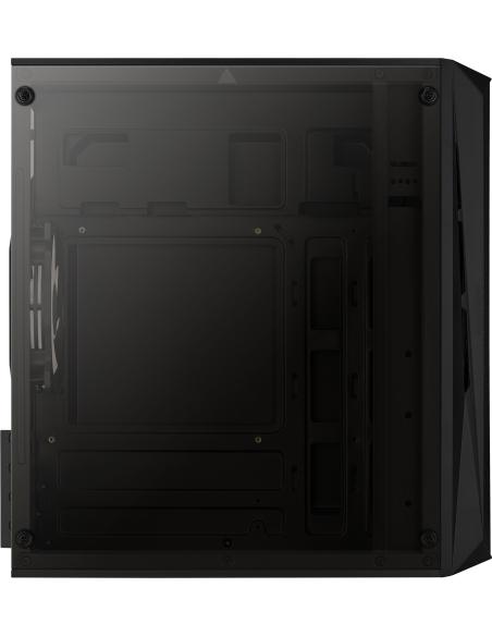 Aerocool CS107V2 FRGB USB 3.0 con Ventana Negra