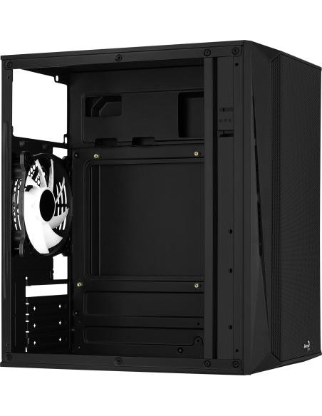 Aerocool CS107V2 FRGB USB 3.0 con Ventana Negra