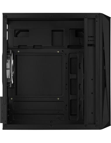 Aerocool CS107V2 FRGB USB 3.0 con Ventana Negra