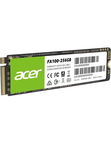 Acer FA100 SSD M.2 256GB PCIe Gen 3