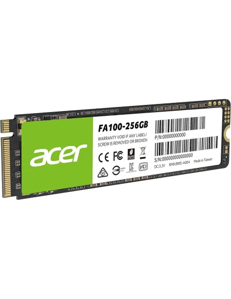 Acer FA100 SSD M.2 256GB PCIe Gen 3