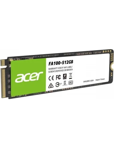 Acer FA100 SSD M.2 512GB PCIe Gen 3