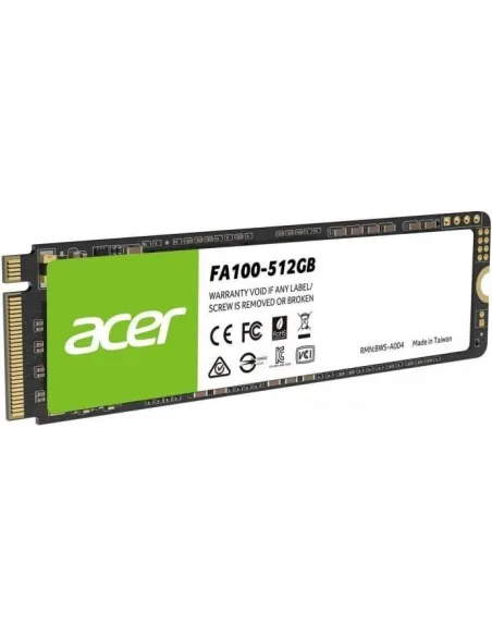 Acer FA100 SSD M.2 512GB PCIe Gen 3