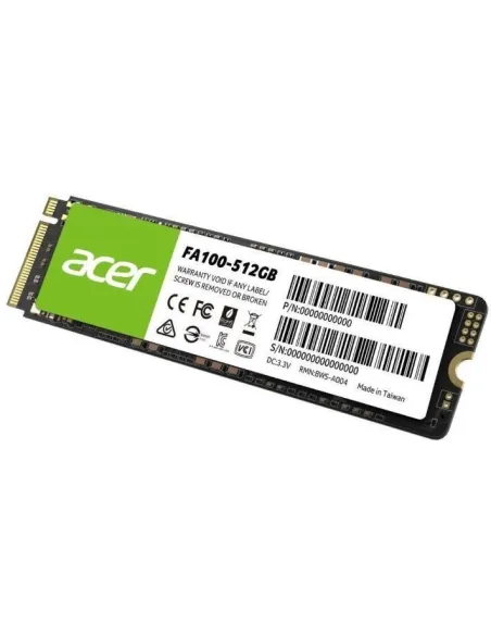 Acer FA100 SSD M.2 512GB PCIe Gen 3