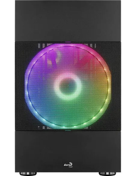 Aerocool Atomic ARGB Cristal Templado USB 3.0 Negra