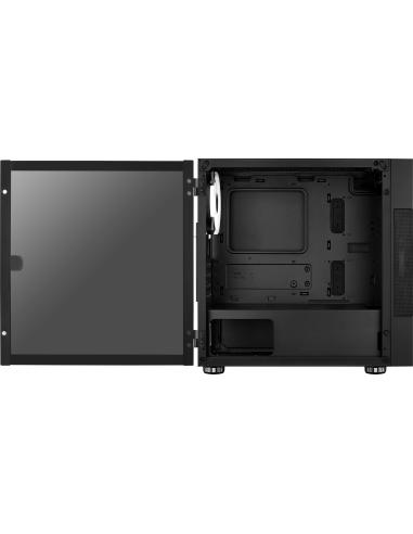 Aerocool Atomic ARGB Cristal Templado USB 3.0 Negra