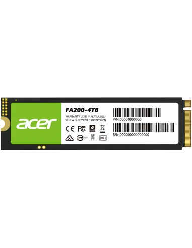 Acer FA200 SSD M.2 4TB PCIe Gen 4