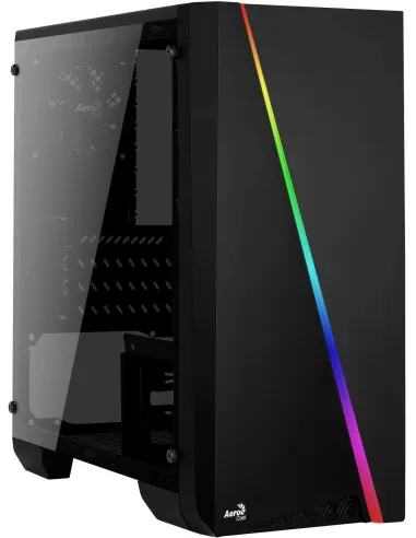 Aerocool Cylon Mini RGB USB 3.0 con Ventana Negra