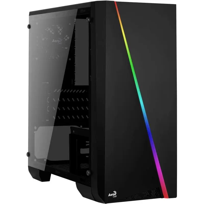 Aerocool Cylon Mini RGB USB 3.0 con Ventana Negra