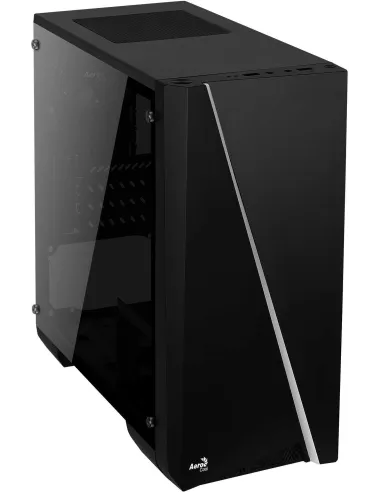 Aerocool Cylon Mini RGB USB 3.0 con Ventana Negra