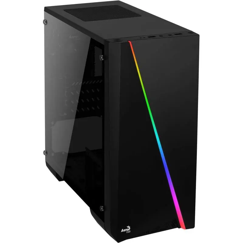 Aerocool Cylon Mini RGB USB 3.0 con Ventana Negra