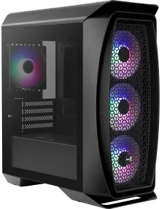 Aerocool Aero One Frost Mini Tower Cristal Templado USB 3.1 RGB Negra