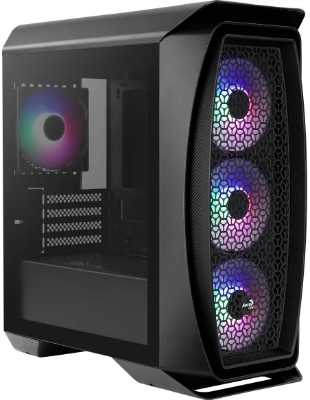 Aerocool Aero One Frost Mini Tower Cristal Templado USB 3.1 RGB Negra
