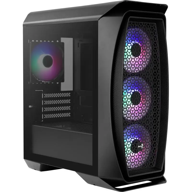 Aerocool Aero One Frost Mini Tower Cristal Templado USB 3.1 RGB Negra