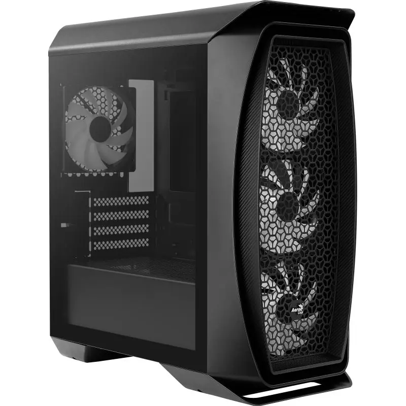 Aerocool Aero One Frost Mini Tower Cristal Templado USB 3.1 RGB Negra