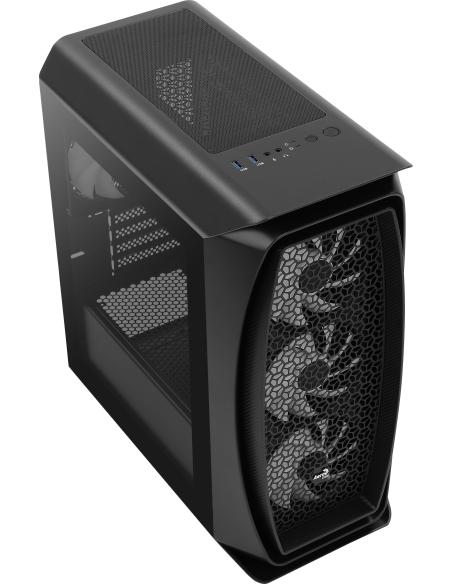 Aerocool Aero One Frost Mini Tower Cristal Templado USB 3.1 RGB Negra