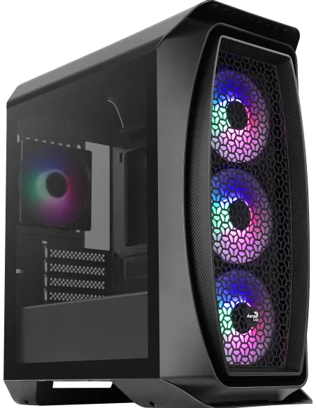Aerocool Aero One Frost Mini Tower Cristal Templado USB 3.1 RGB Negra