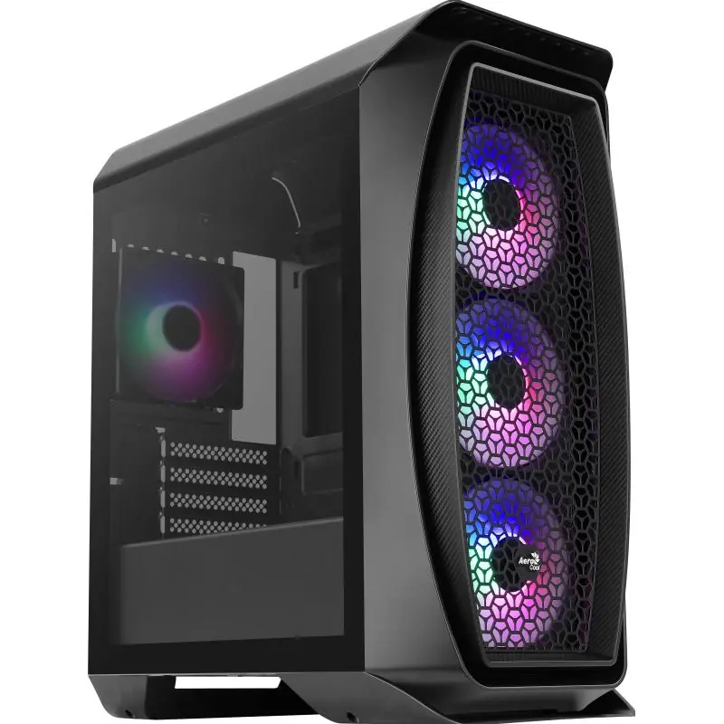 Aerocool Aero One Frost Mini Tower Cristal Templado USB 3.1 RGB Negra