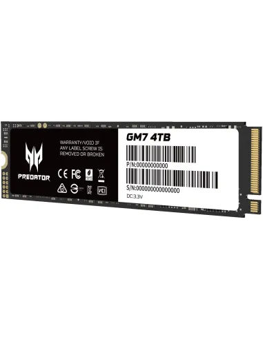 Acer Predator GM7 SSD M.2 4TB PCIe Gen 4