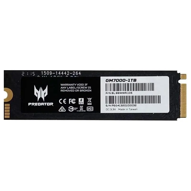 Acer Predator GM7000 SSD M.2 1TB PCIe Gen 4