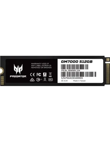 Acer Predator GM7000 SSD M.2 512GB PCIe Gen 4