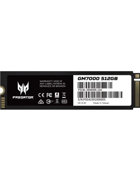 Acer Predator GM7000 SSD M.2 512GB PCIe Gen 4