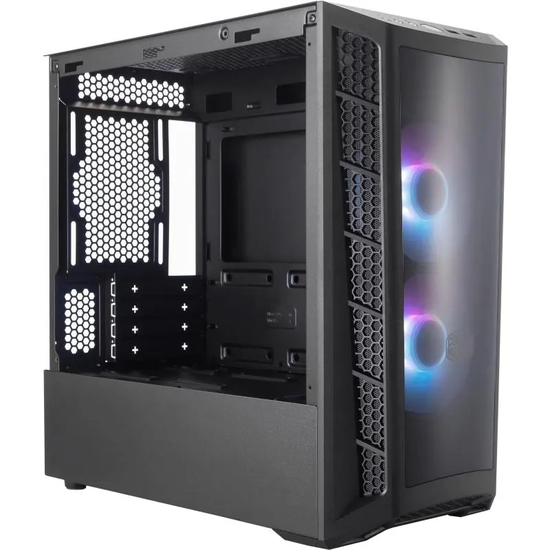 Cooler Master MB320L ARGB Mini-Torre Cristal Templado USB 3.2 Negro