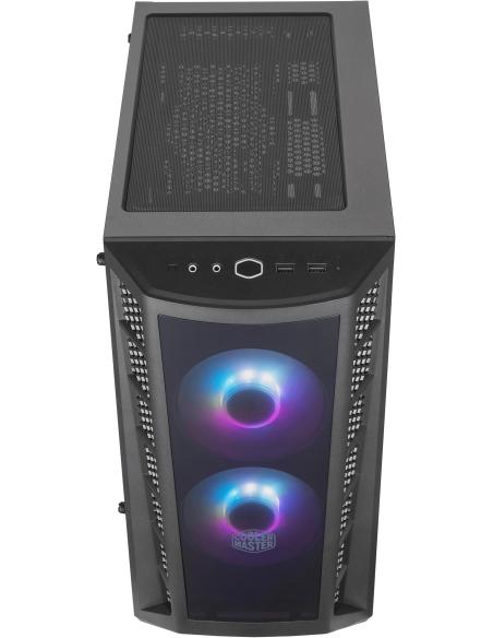 Cooler Master MB320L ARGB Mini-Torre Cristal Templado USB 3.2 Negro