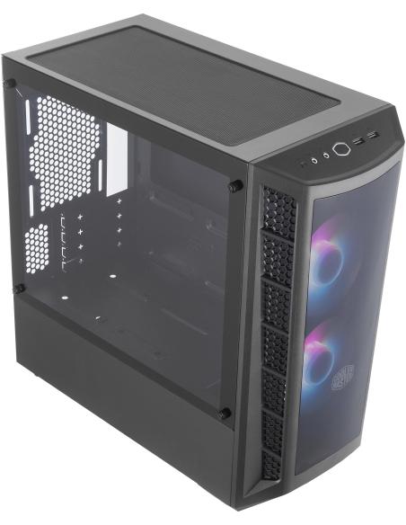 Cooler Master MB320L ARGB Mini-Torre Cristal Templado USB 3.2 Negro