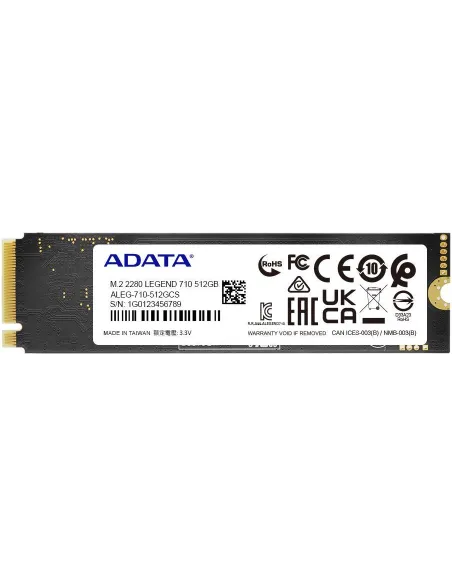 Adata Legend 710 SSD M.2 512GB Gen 3