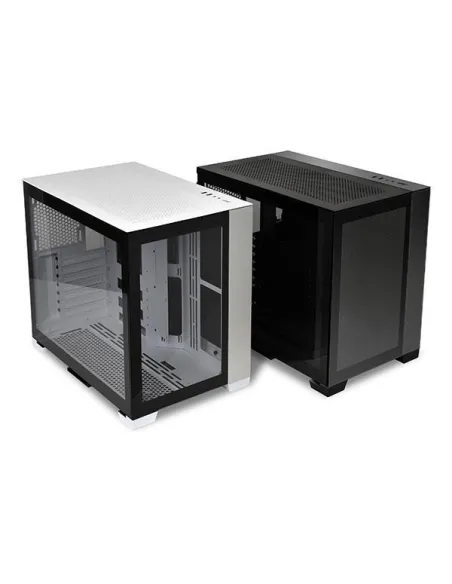 Lian-Li O11 Dynamic Mini Snow Cristal Templado USB 3.1 Blanca