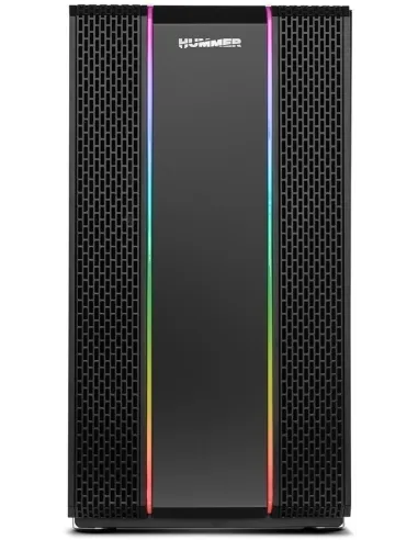 Nox Hummer Fusion S ARGB USB 3.0 Cristal Templado