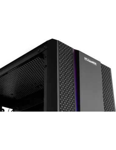 Nox Hummer Fusion S ARGB USB 3.0 Cristal Templado