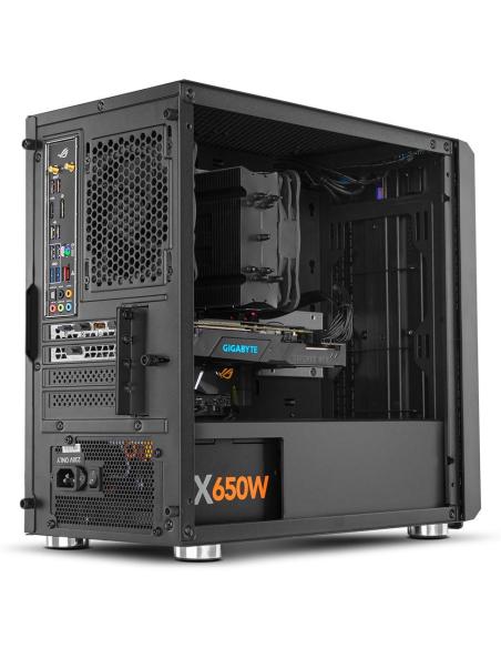 Nox Hummer Fusion S ARGB USB 3.0 Cristal Templado