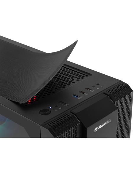 Nox Hummer Fusion S ARGB USB 3.0 Cristal Templado