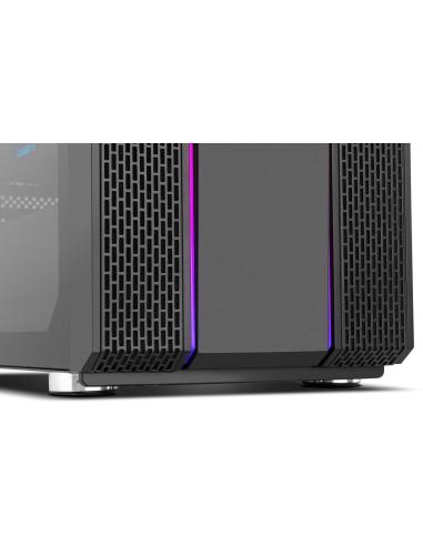 Nox Hummer Fusion S ARGB USB 3.0 Cristal Templado