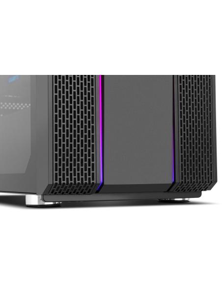 Nox Hummer Fusion S ARGB USB 3.0 Cristal Templado