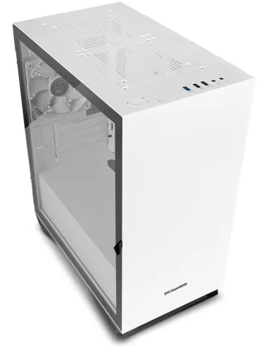 Nox Hummer Zero Cristal Templado USB 3.0 Blanca